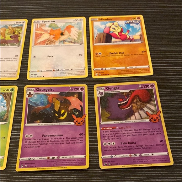 Pokemon Trading Cards Set - 8 Cards - Picture 3 of 3